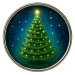 Starry Christmas Tree Snap