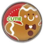 Gingerbread Cutie Glass Snap