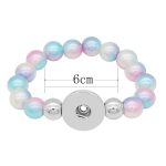Kids Pastel Beaded Snap Bracelet - Image 3