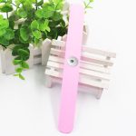 Snap Slap Bracelet - Light Pink