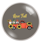 Love Fall Gnome Truck Snap