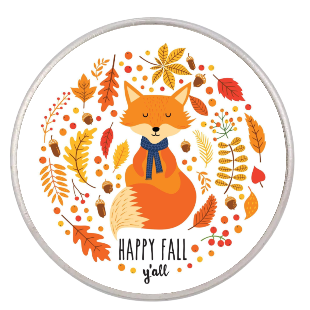 CS0157 Happy Fall Fox Snap - Image 1