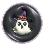 Witch Hat Ghost Snap