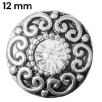 Vintage Swirl Crystal Snap