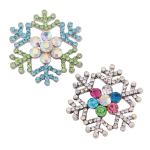Crystal Snowflake Snaps