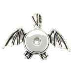 Bat Wings Snap Pendant