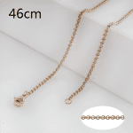 Rose Gold Cable Chain Necklace – 18"