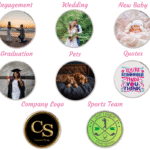 Custom Photo & Logo Snaps