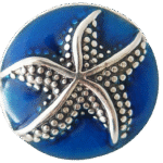 Starfish on Ocean Blue Snap