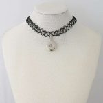CLEARANCE - Black Stretch Tattoo Choker