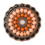 Terracotta Beaded Mandala Snap