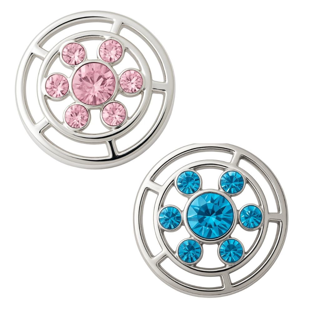 KB7110 Crystal Halo Snaps - Image 1