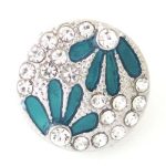 CLEARANCE - Teal Flowers