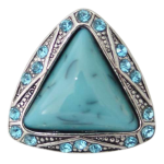 Turquoise Triangle Snap