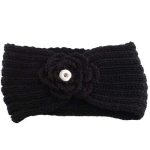 Knitted Headband - Black