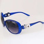 Snap-In Style Sunglasses – Bold Blue Frame