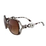 Snap-In Style Sunglasses – Brown Leopard Frame