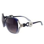 Snap-In Style Sunglasses – Blue Faded Frame