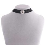 CLEARANCE - Black Lace Choker Necklace