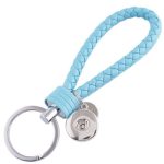 Braided Keychain - Blue