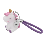 Squeaky Unicorn Snap Keychain