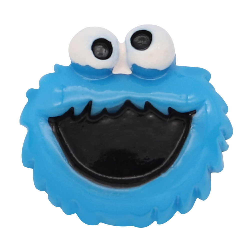 KC2377-3 Blue Furry Monster Snap - Image 1
