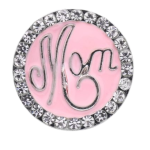 Pink Mom Sparkle Snap