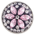 Pink Crystal Flower Snap