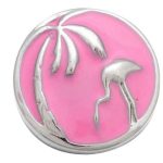 Pink Flamingo & Palm Tree Snap