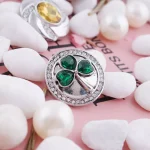 Emerald Crystal Shamrock Snap - Image 3