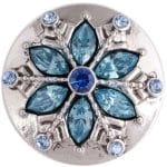Crystal Blue Snowflake Snap