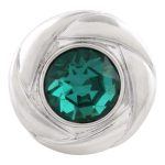 Green Swirl Crystal Snap