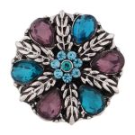 Amethyst Aqua Bloom Snap