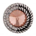 Orange Crystal Twist Snap