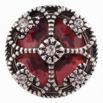 Red Cross Jewel Snap