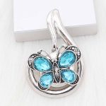 Blue Crystal Butterfly Snap - Image 2