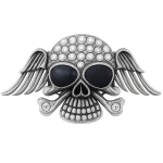 Winged Skull Snap