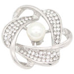 CLEARANCE - Crystal Swirl Pearl Snap