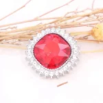 Radiant Red Cushion Snap - Image 3