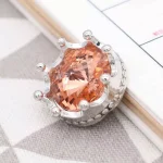 Peach Crystal Halo Snap - Image 2