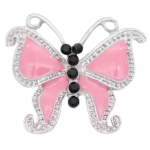 Pink Butterfly Sparkle Snap