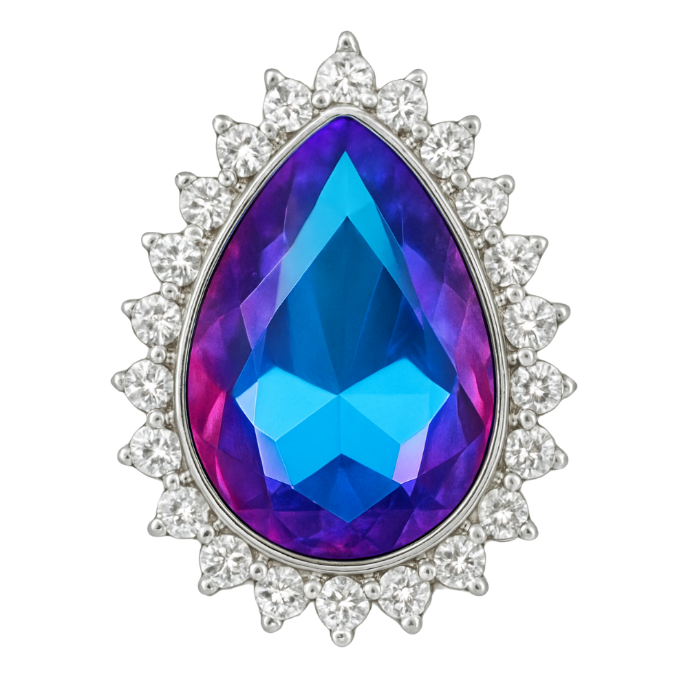 KC6895 Aurora Teardrop Snap - Image 1