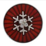 Red Snowflake Snap