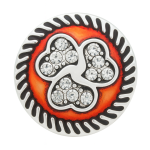 Orange Clover Crystal Snap