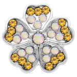 Yellow Crystal Flower Snap