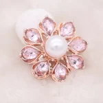 Blush Pearl Petal Snap - Image 2