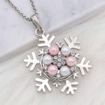 Blush Pearl Snowflake Snap - Image 2