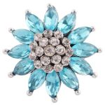 Aqua Petal Burst Snap