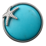 Turquoise Starfish Snap