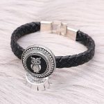 Black Enamel Owl Snap - Image 2